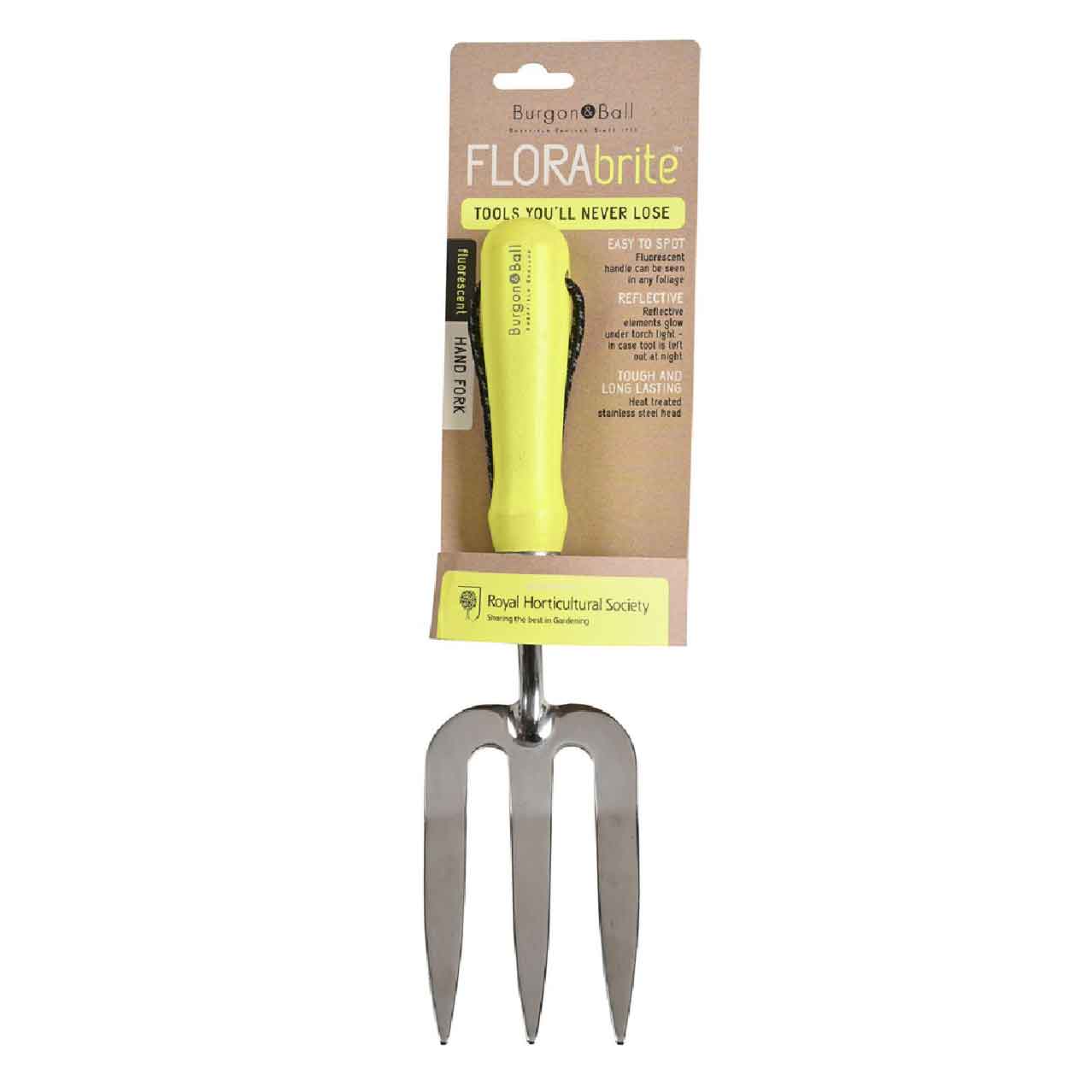 FloraBrite® Hand Fork - Yellow