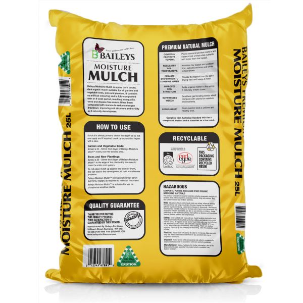 Moisture Mulch 25 Litre Bag